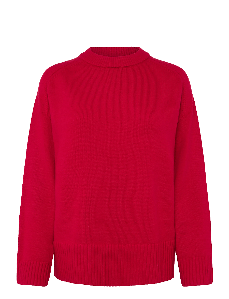 Reiss - RILEY CREW NECK JUMPER - kampsunid - red - 0