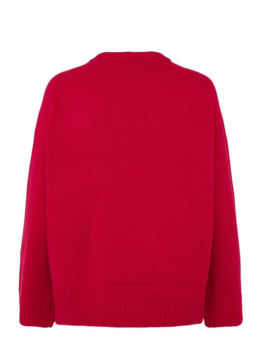 Reiss - RILEY CREW NECK JUMPER - kampsunid - red - 1