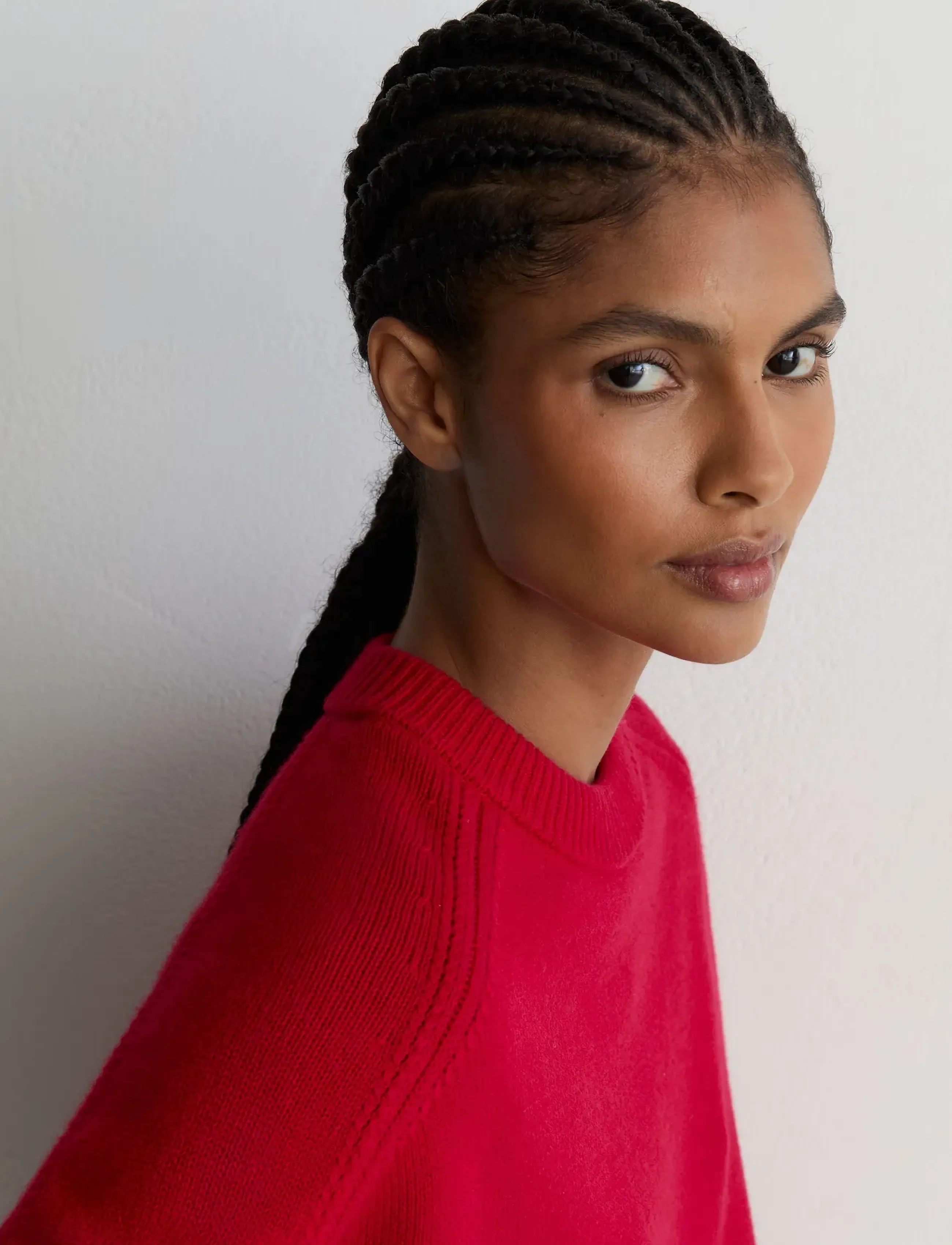 Reiss - RILEY CREW NECK JUMPER - stickade tröjor - red - 5