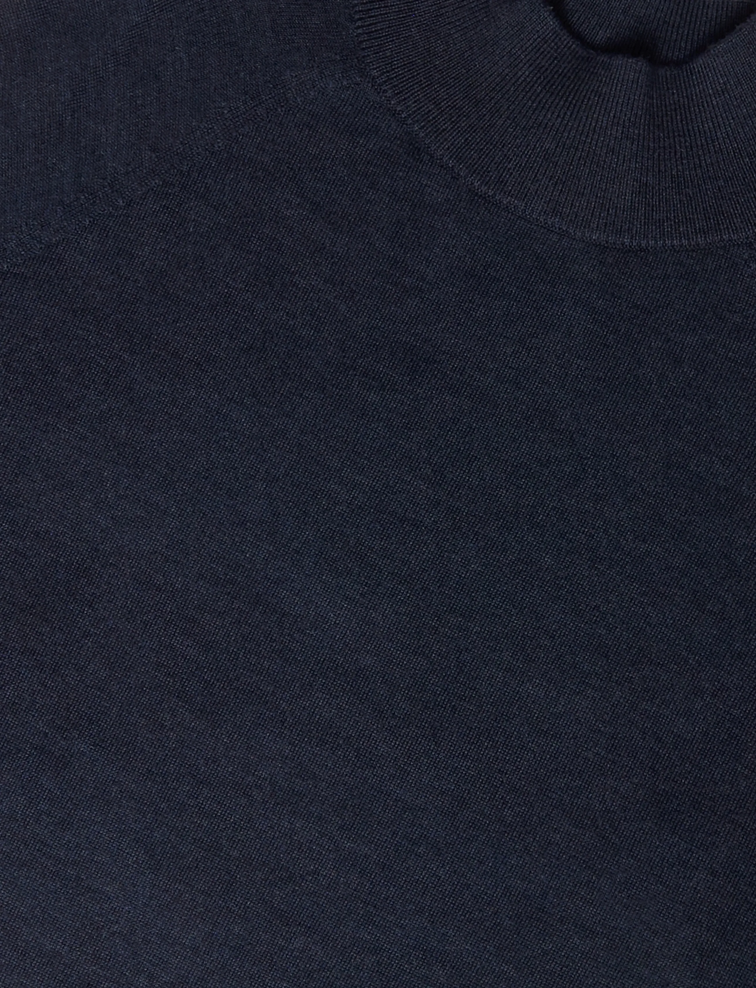 Reiss - SIENNA MERINO HEAVYWEIGHT TEE - navy - 2