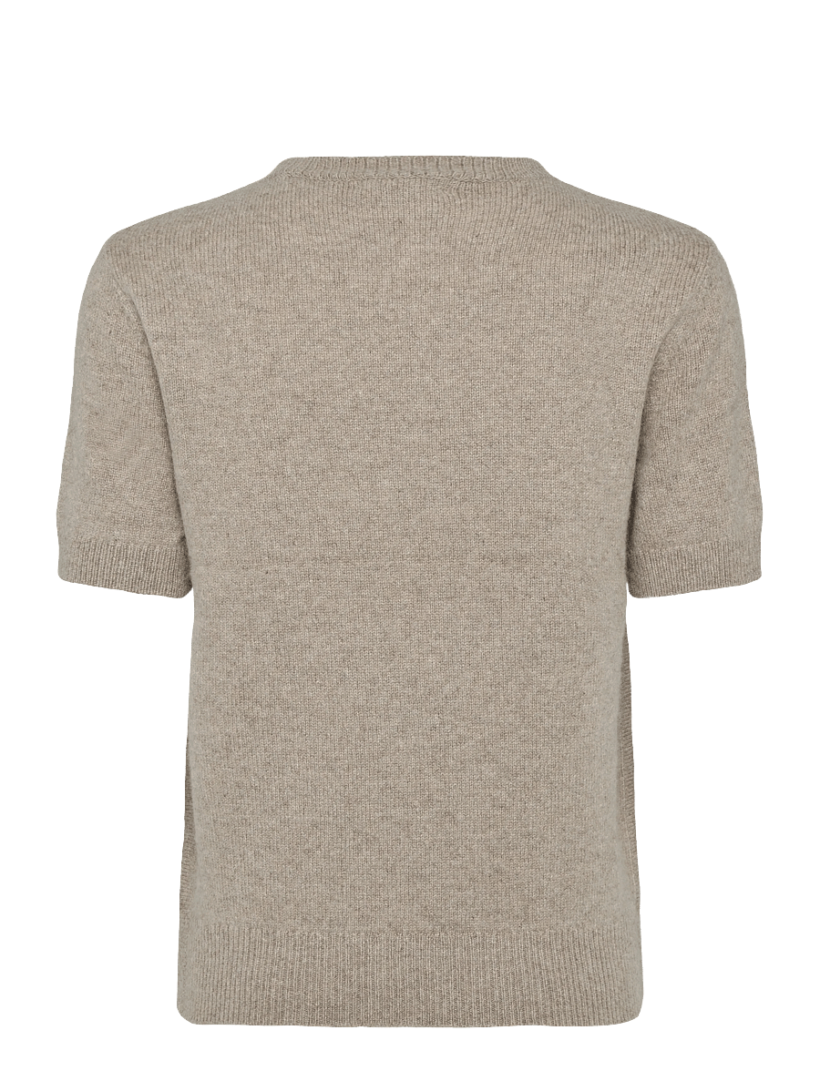 Reiss - STEVIE CASHMERE T-SHIRT - kaschmir - neutral - 1