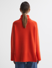 Reiss - EDINA - megztiniai su aukšta apykakle - orange - 3