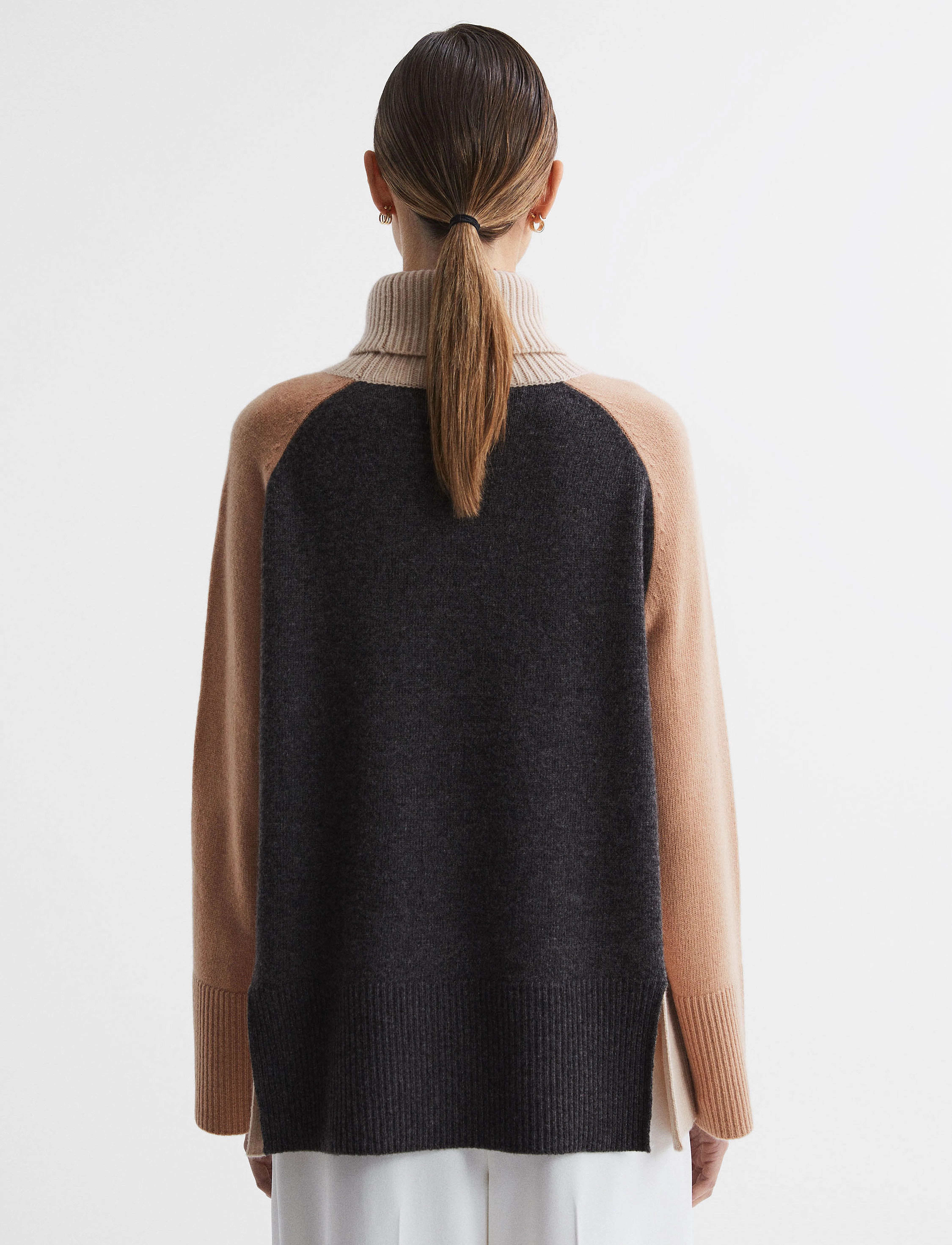Reiss - EDINA - camel/charcoal - 3