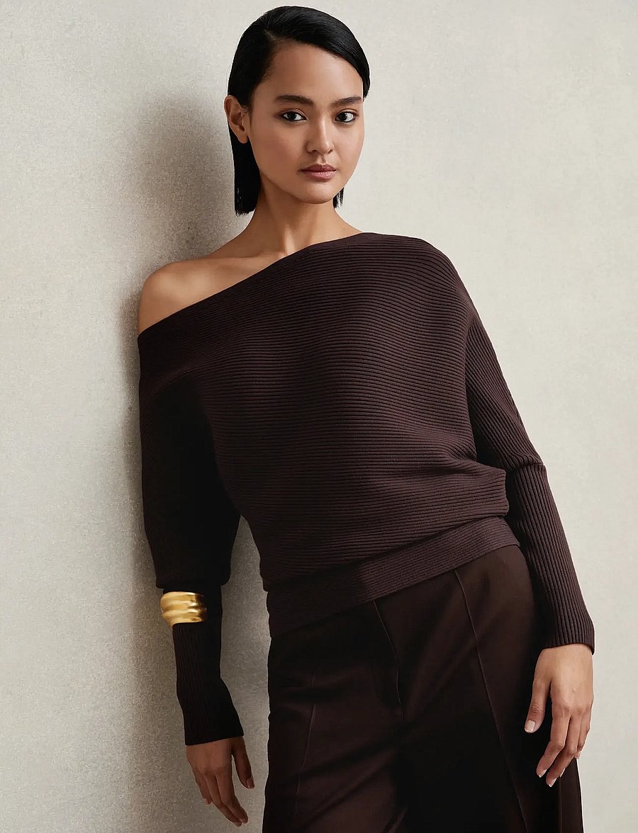 Reiss - LORNA - pullover - plum - 0