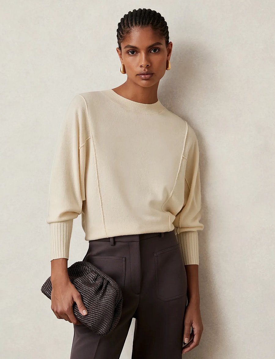 Reiss - SUKI - pullover - cream - 0