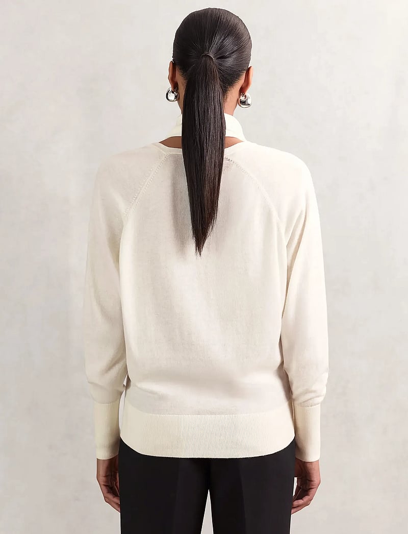 Reiss - ALEXIS - pikkade varrukatega pluusid - cream - 2