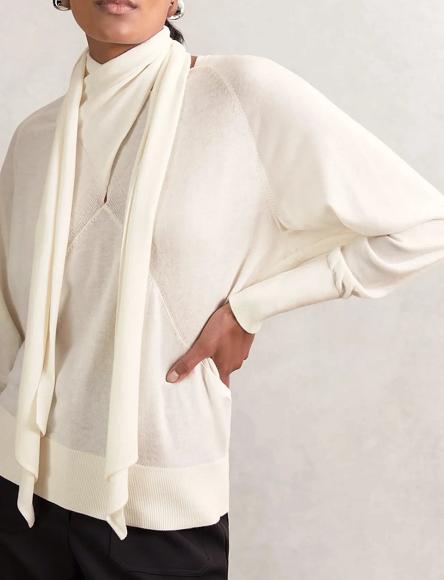 Reiss - ALEXIS - blouses à manches longues - cream - 3