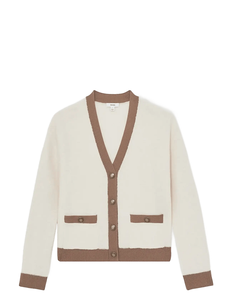 Reiss - OLLI - cardigans - cream/neutral - 1
