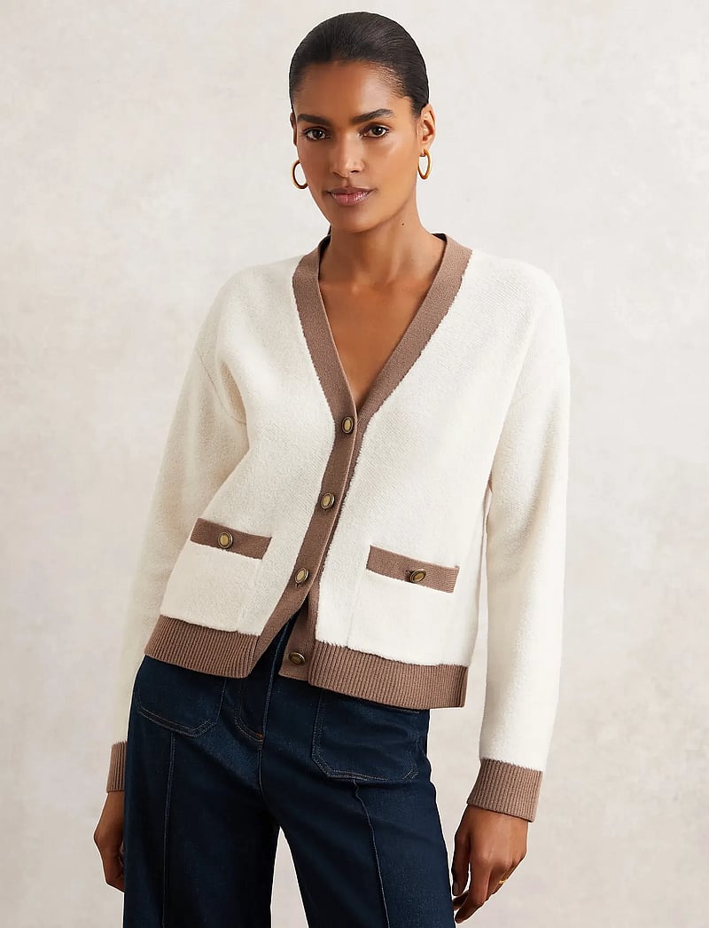 Reiss - OLLI - cardigans - cream/neutral - 0