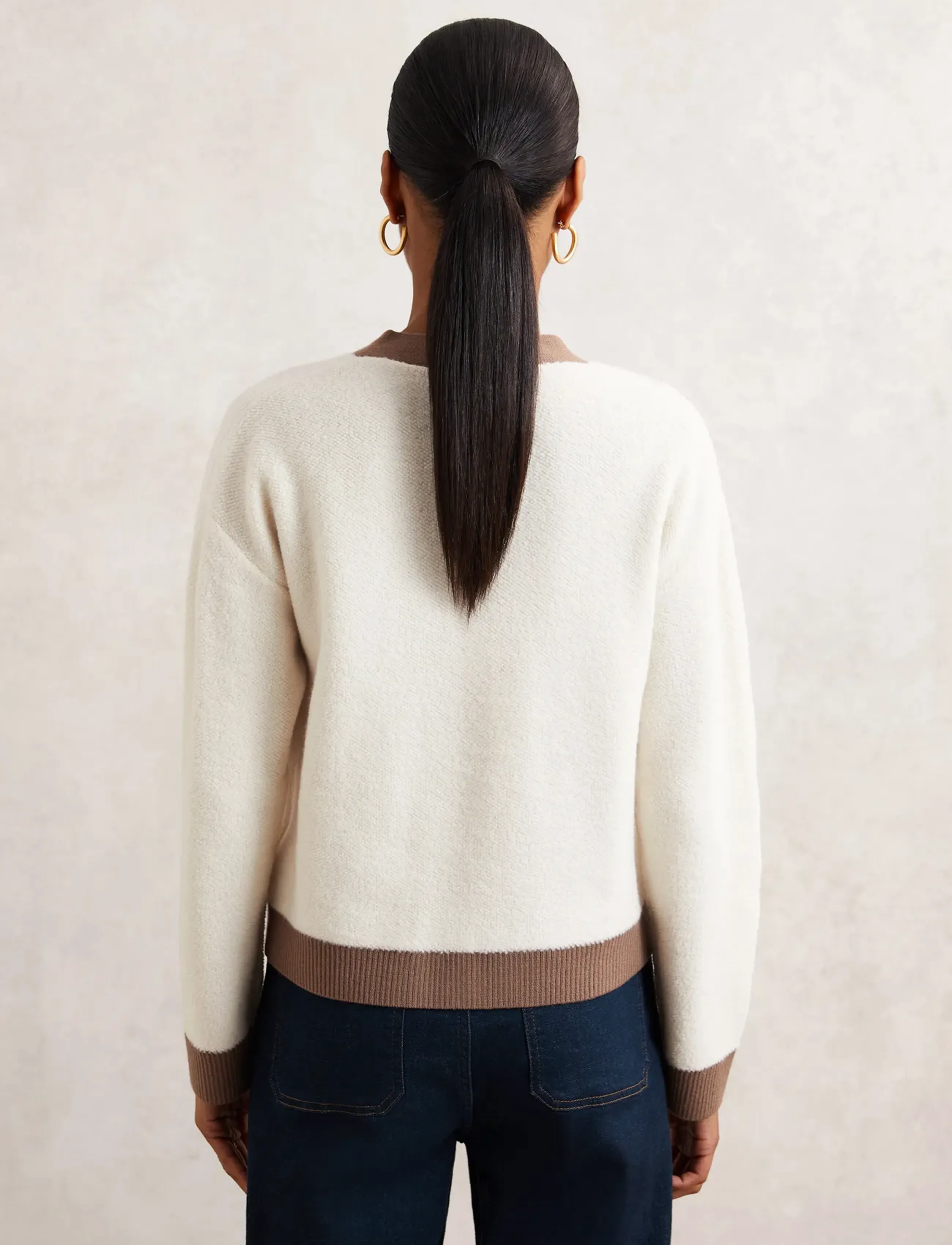 Reiss - OLLI - cardigans - cream/neutral - 2