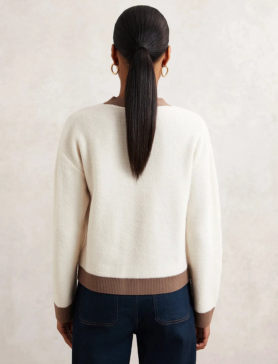 Reiss - OLLI - koftor - cream/neutral - 2