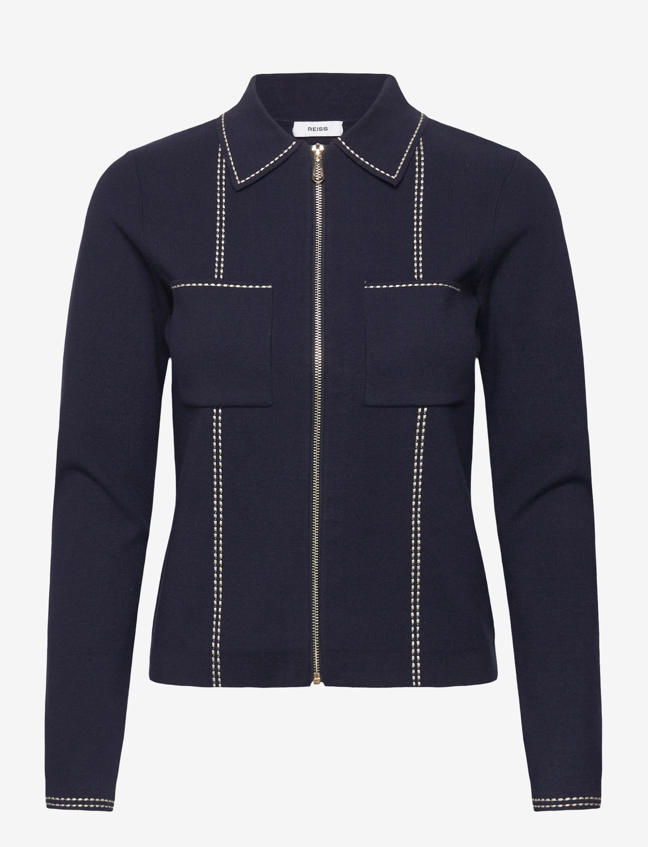 Reiss - IVY - höstkläder - navy - 0