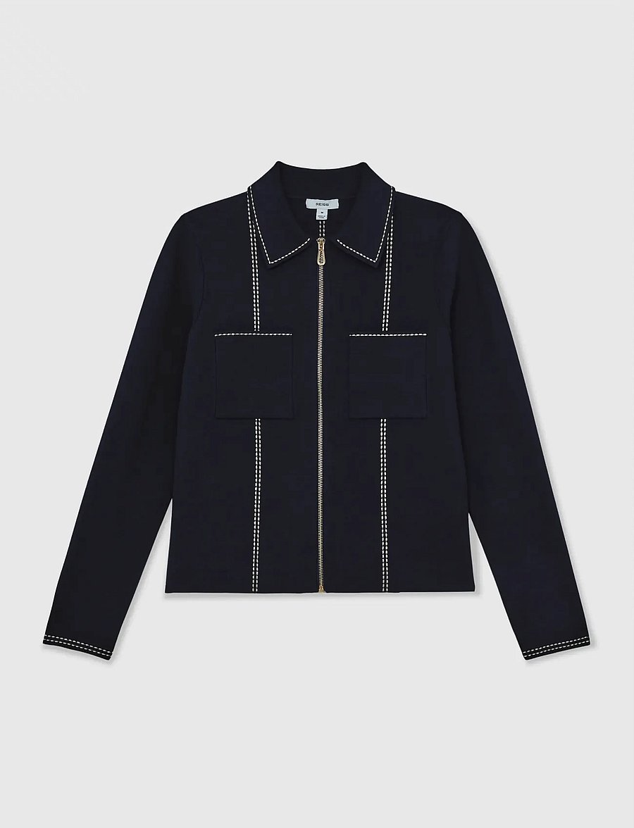 Reiss - IVY - strickjacken - navy - 5