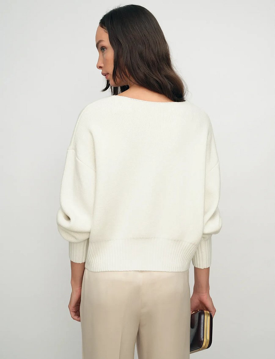 Reiss - BEAU - strickjacken - cream - 3