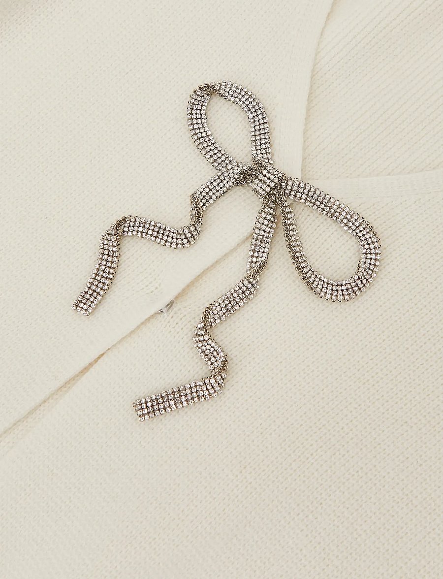 Reiss - BEAU - strickjacken - cream - 4