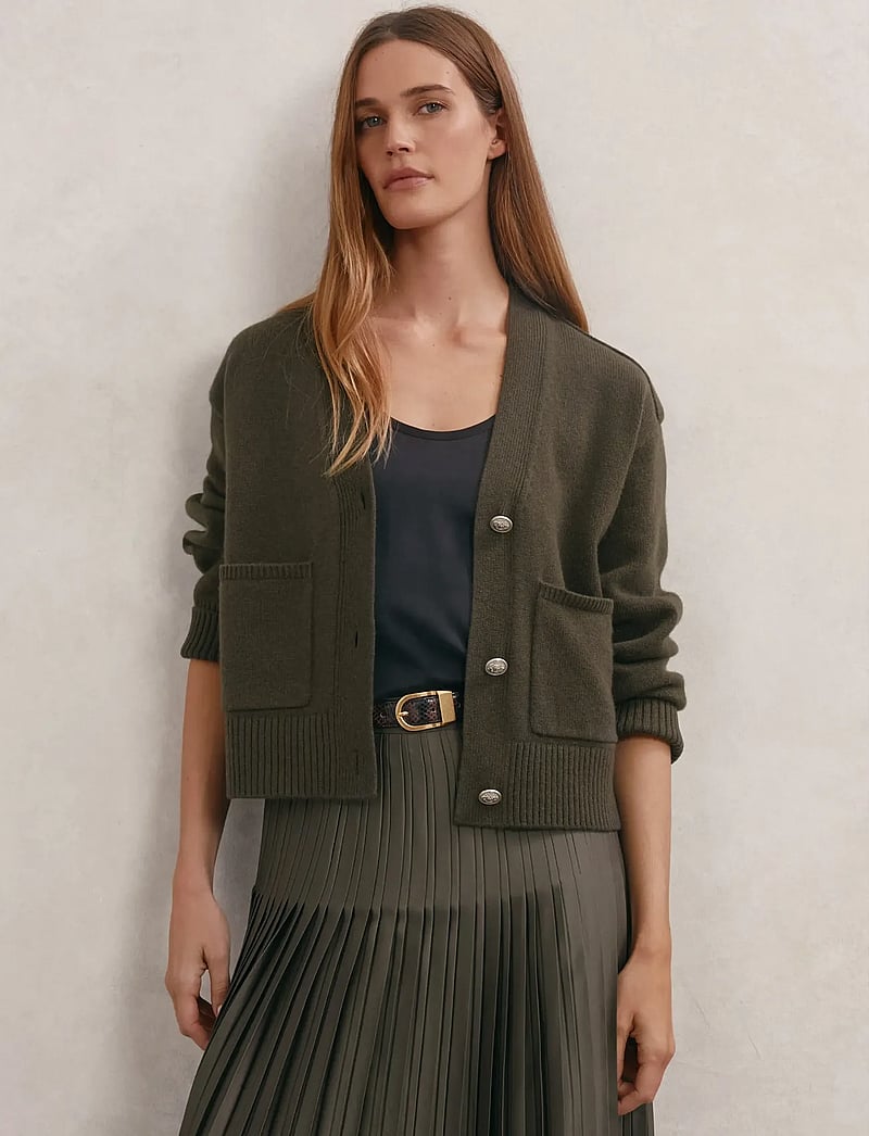 Reiss - MAYA - cashmere - khaki green - 0