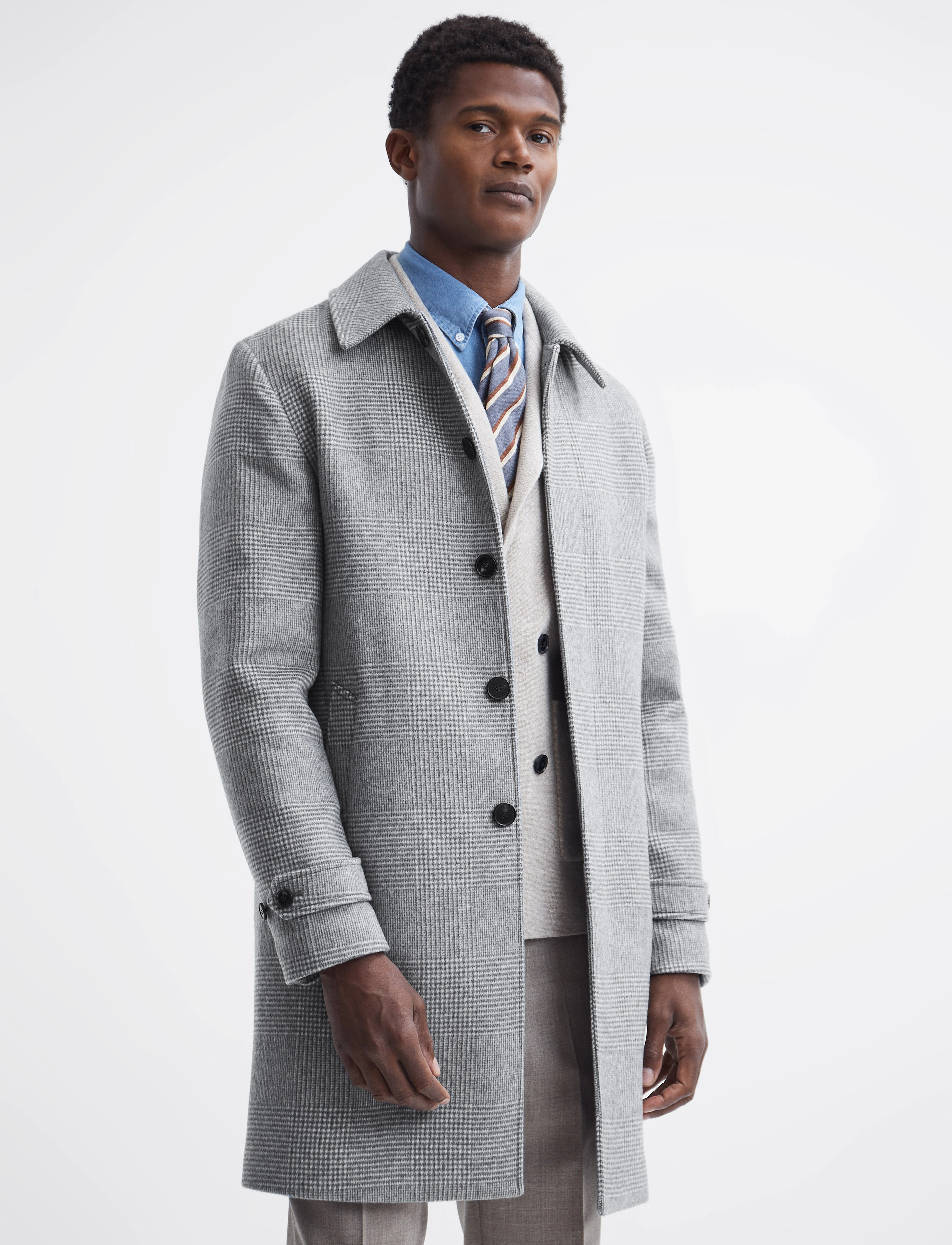 Reiss - BARK - soft grey - 2