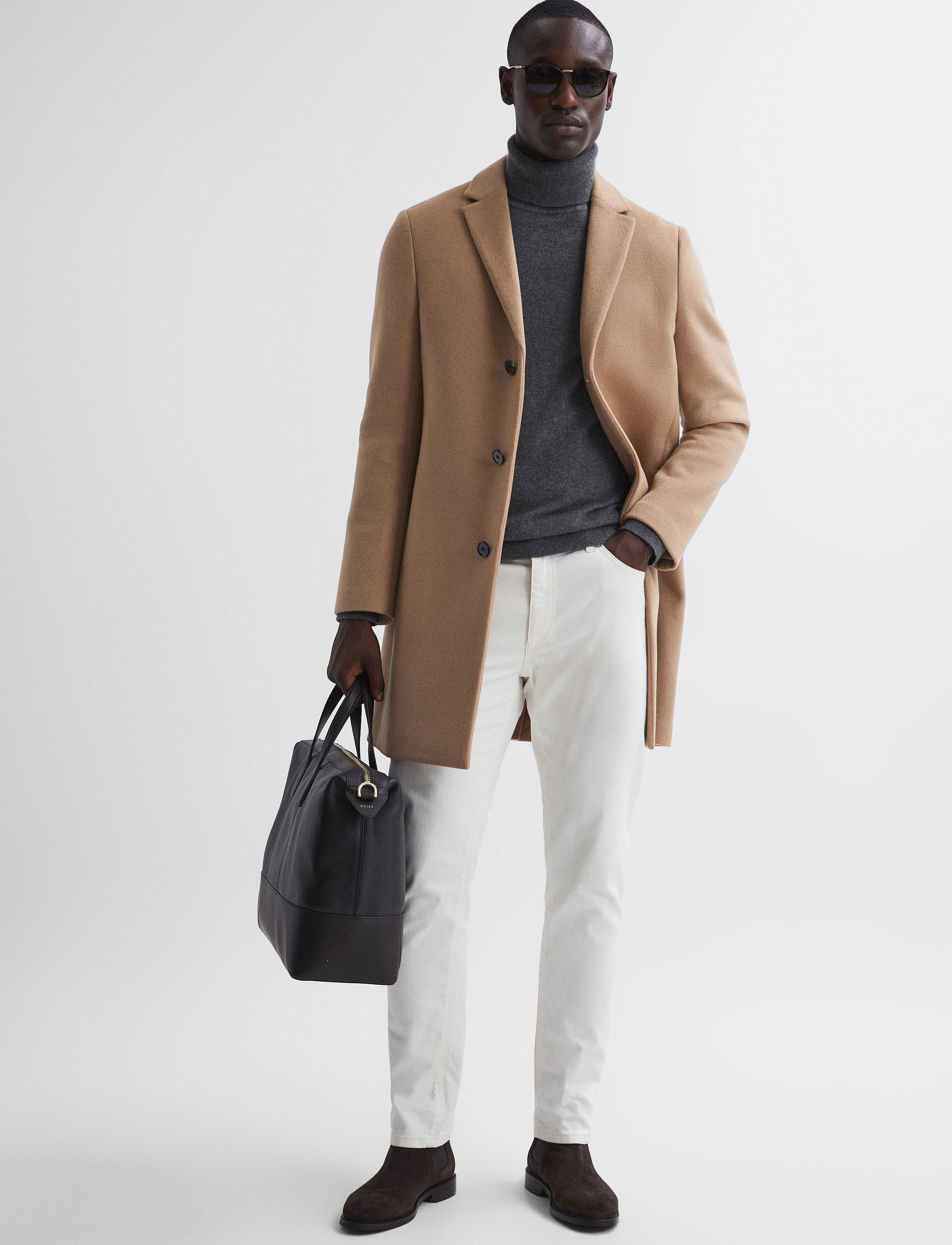 Reiss - GABLE - camel - 2