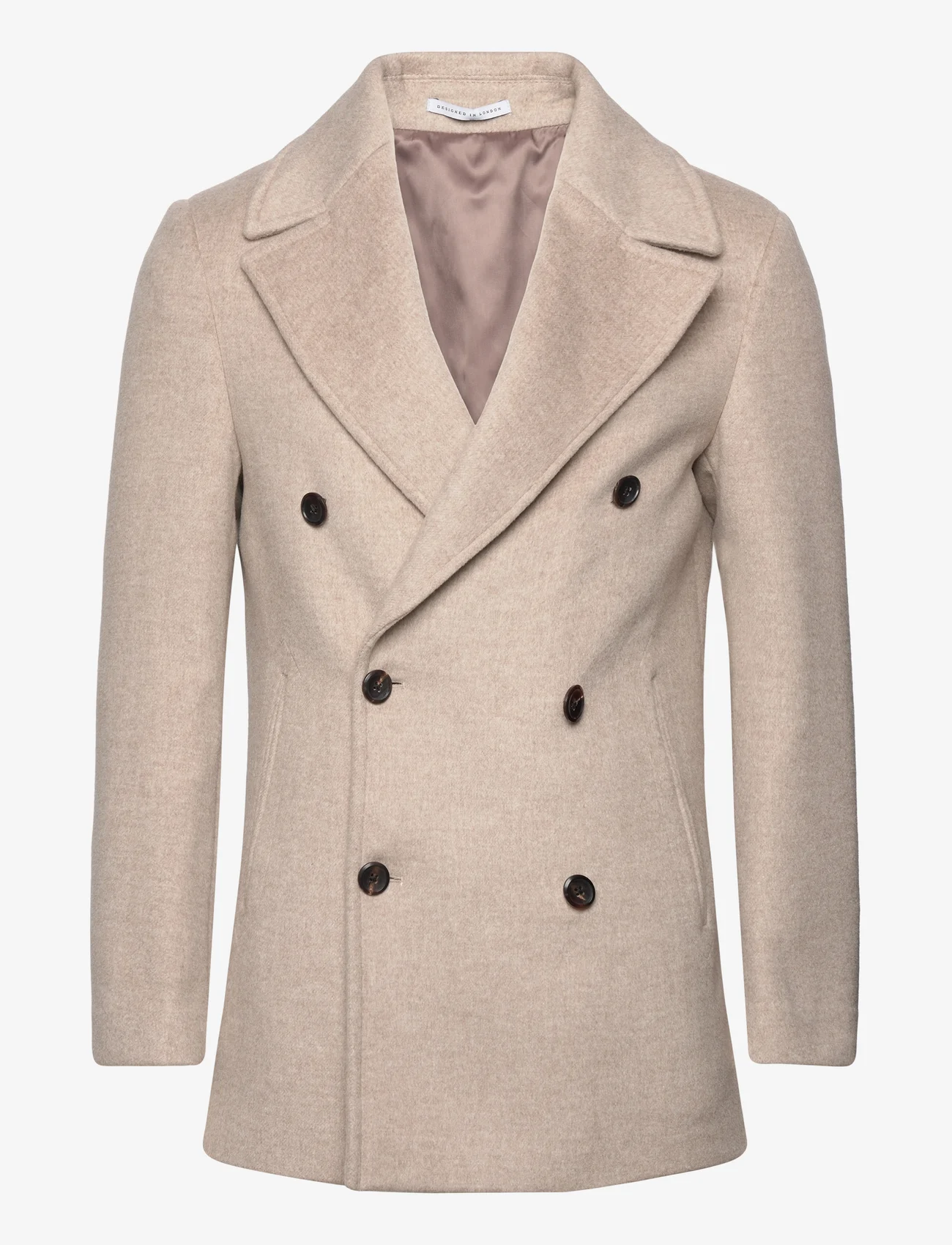 Reiss - GARDA - wool jackets - stone melange - 0