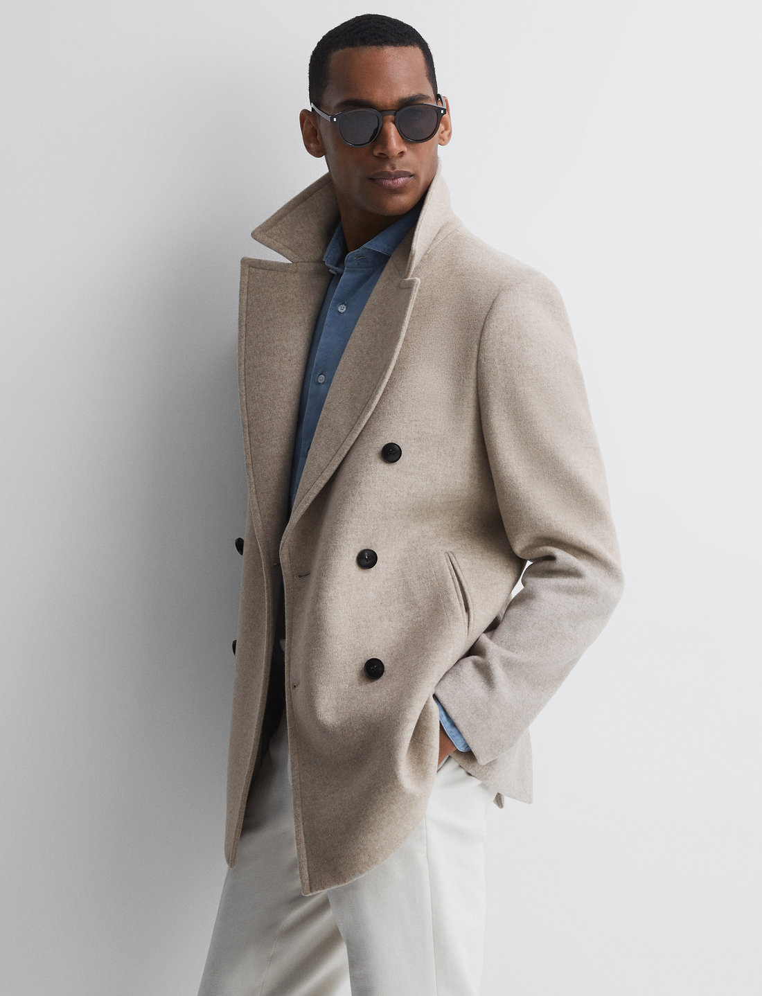 Reiss wool coat hotsell