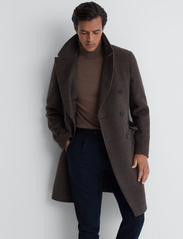 Reiss - DATE - winter jackets - brown - 1