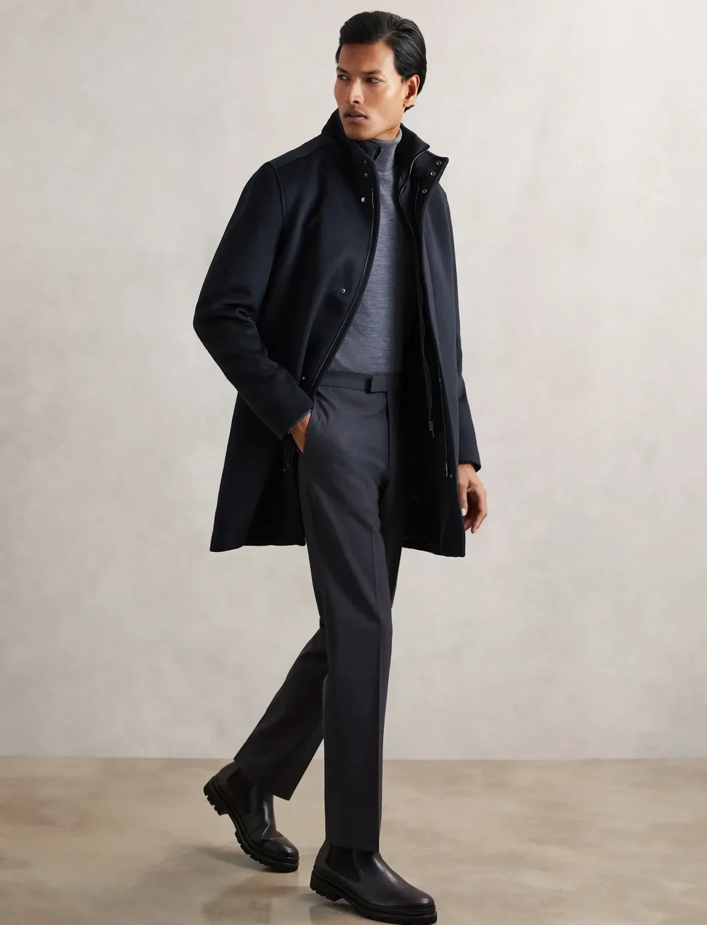 Reiss - FUEL - winterjacken - navy - 3