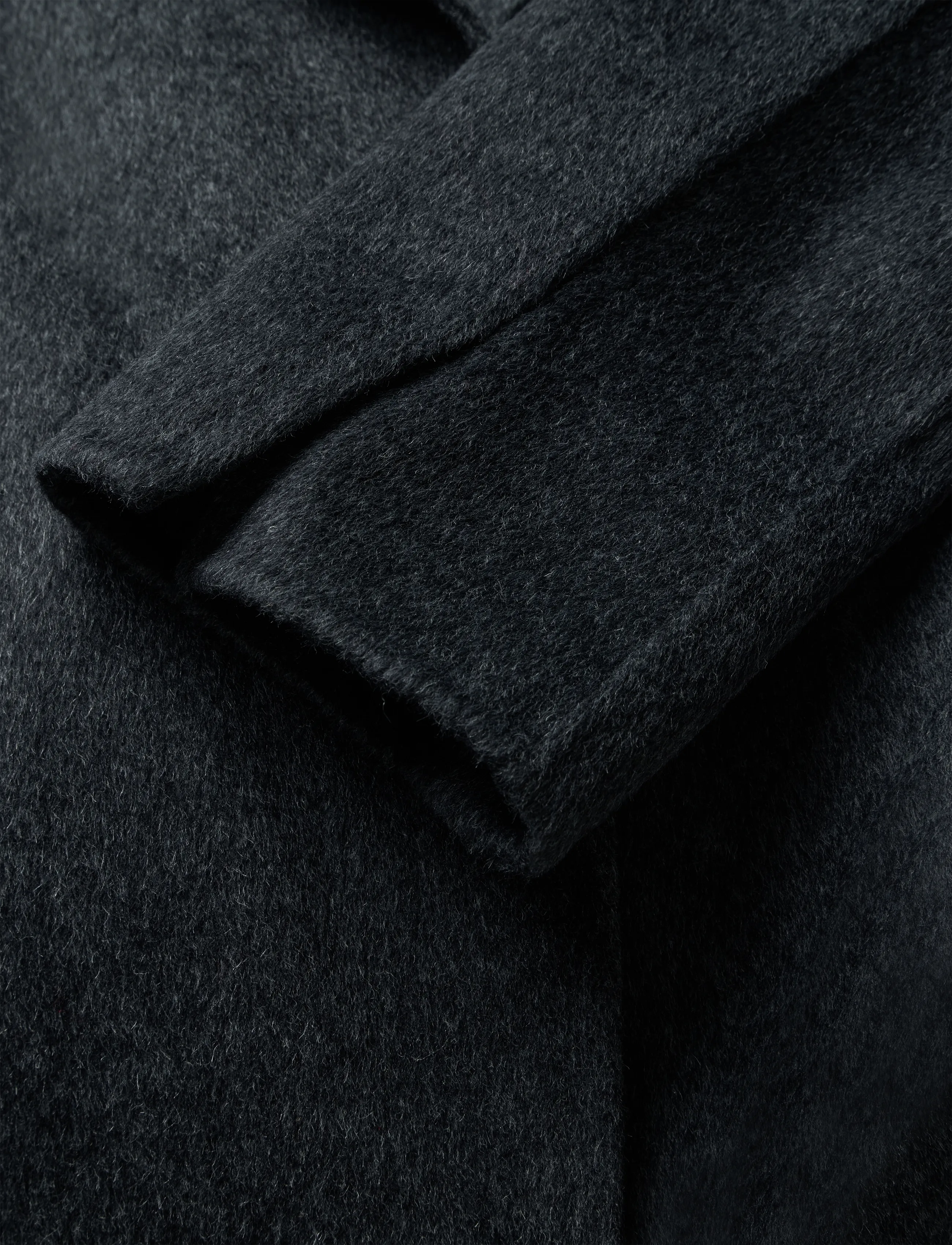 Reiss - MARLOWE LONG BLIND SEAM COAT - vinterjackor - charcoal grey - 3