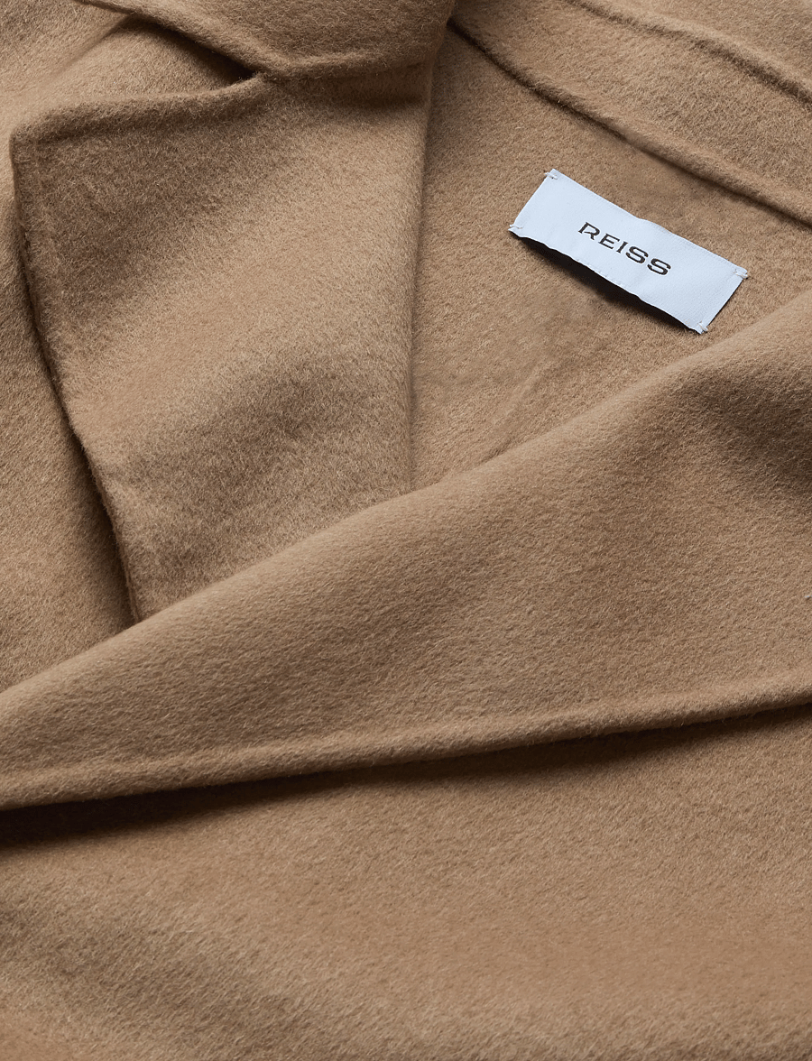 Reiss - MARINA LONG BLINDSEAM COAT - vinterjakker - camel - 2