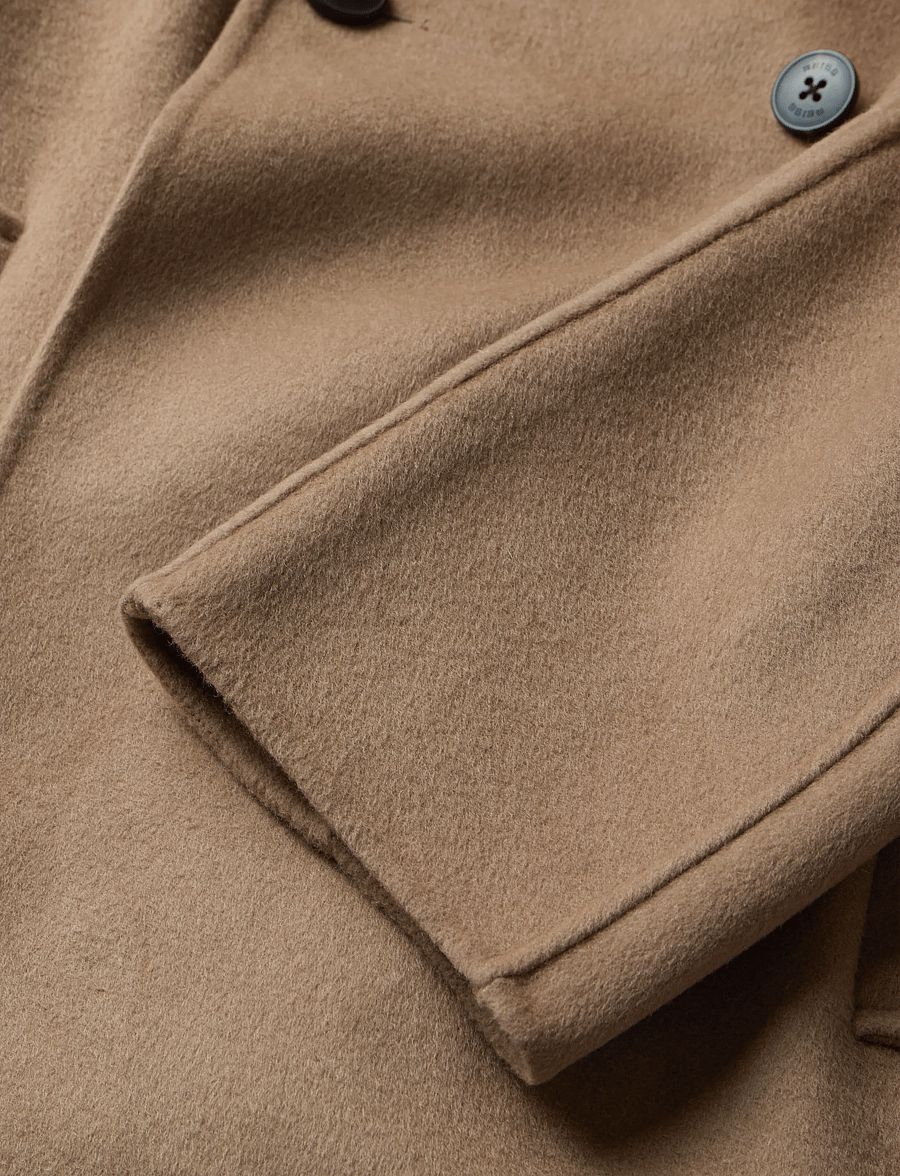 Reiss - MARINA LONG BLINDSEAM COAT - vinterjakker - camel - 3