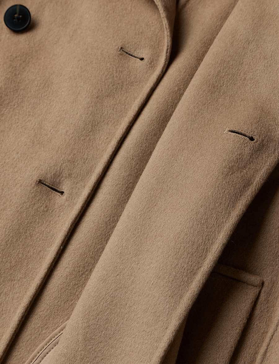 Reiss - MARINA LONG BLINDSEAM COAT - vinterjakker - camel - 4