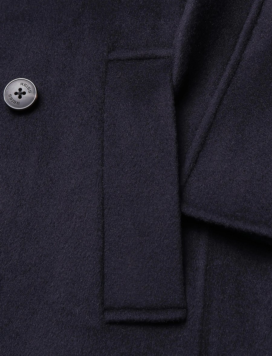 Reiss - MARINA LONG BLINDSEAM COAT - vinterjakker - navy - 3