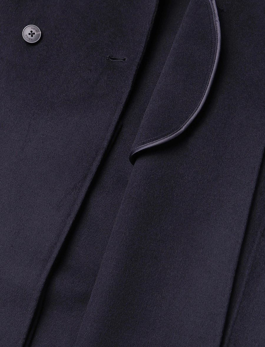Reiss - MARINA LONG BLINDSEAM COAT - vinterjakker - navy - 4