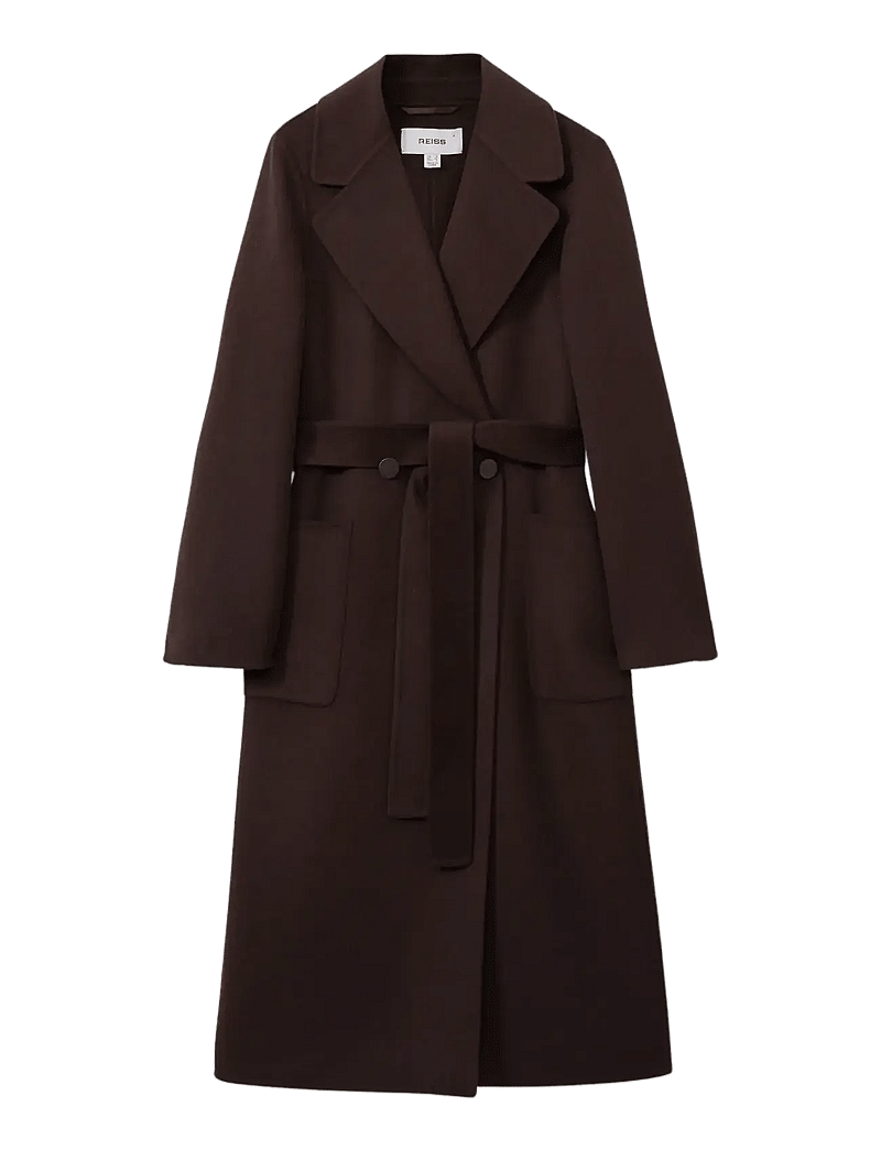 Reiss - LUCIA - ullkappor - chocolate - 1