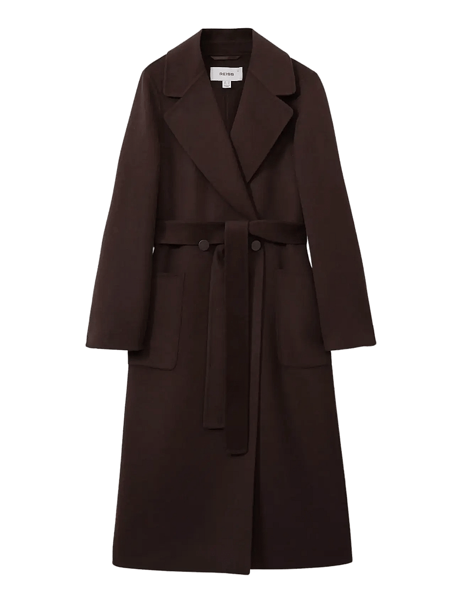 Reiss - LUCIA - uldfrakker - chocolate - 1