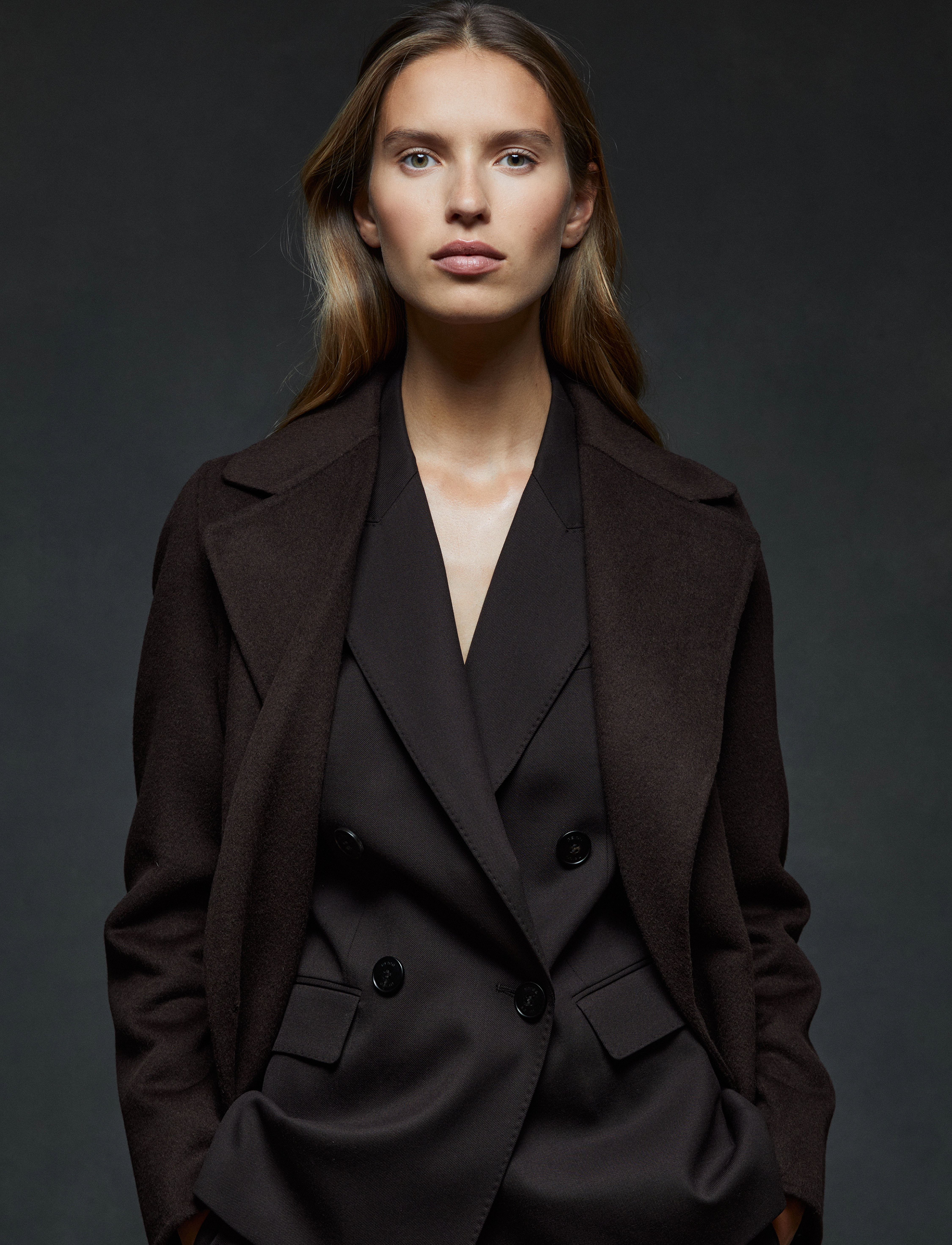 Reiss LUCIA - Jakkar og yfirhafnir - CHOCOLATE / brown