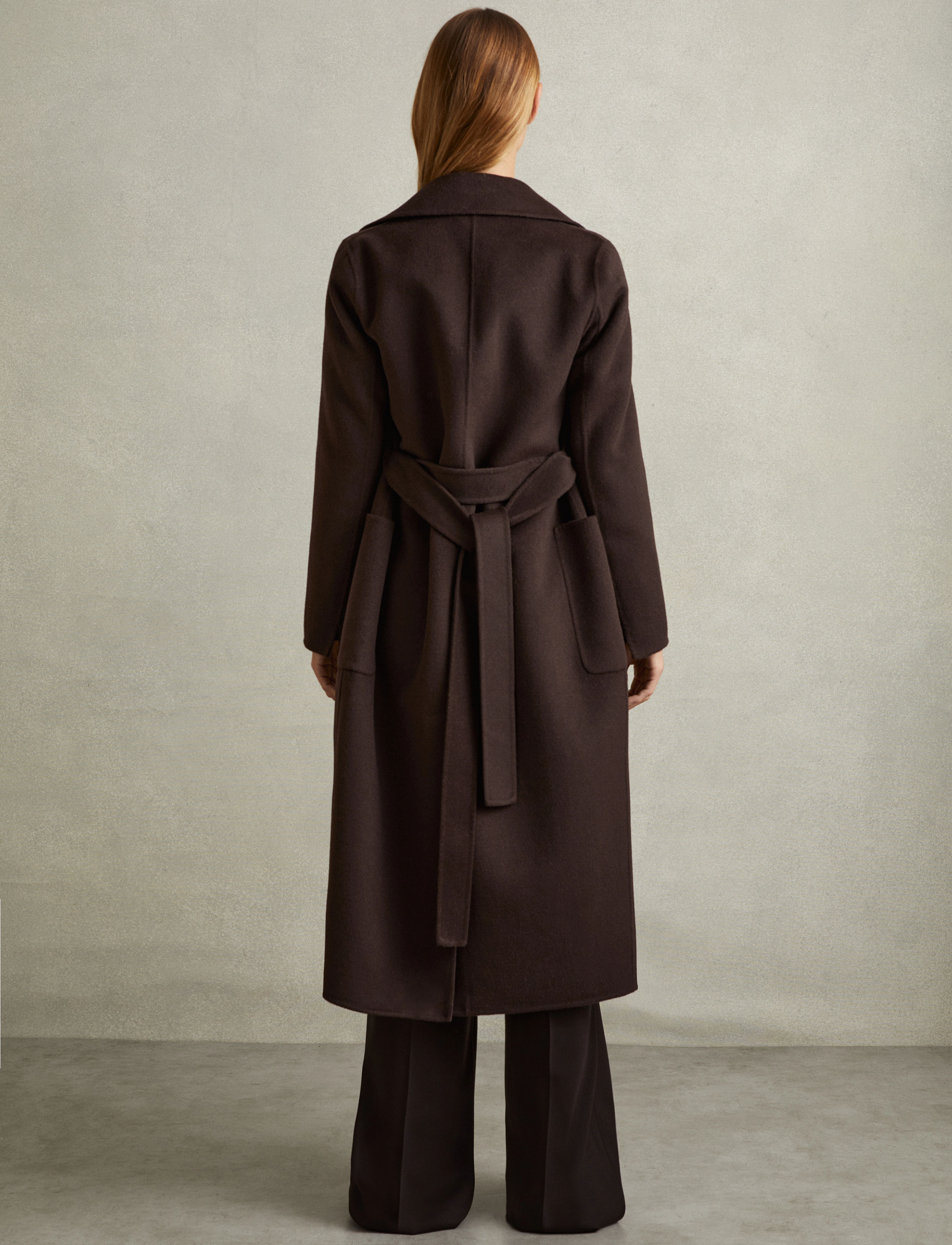 Reiss - LUCIA - uldfrakker - chocolate - 2