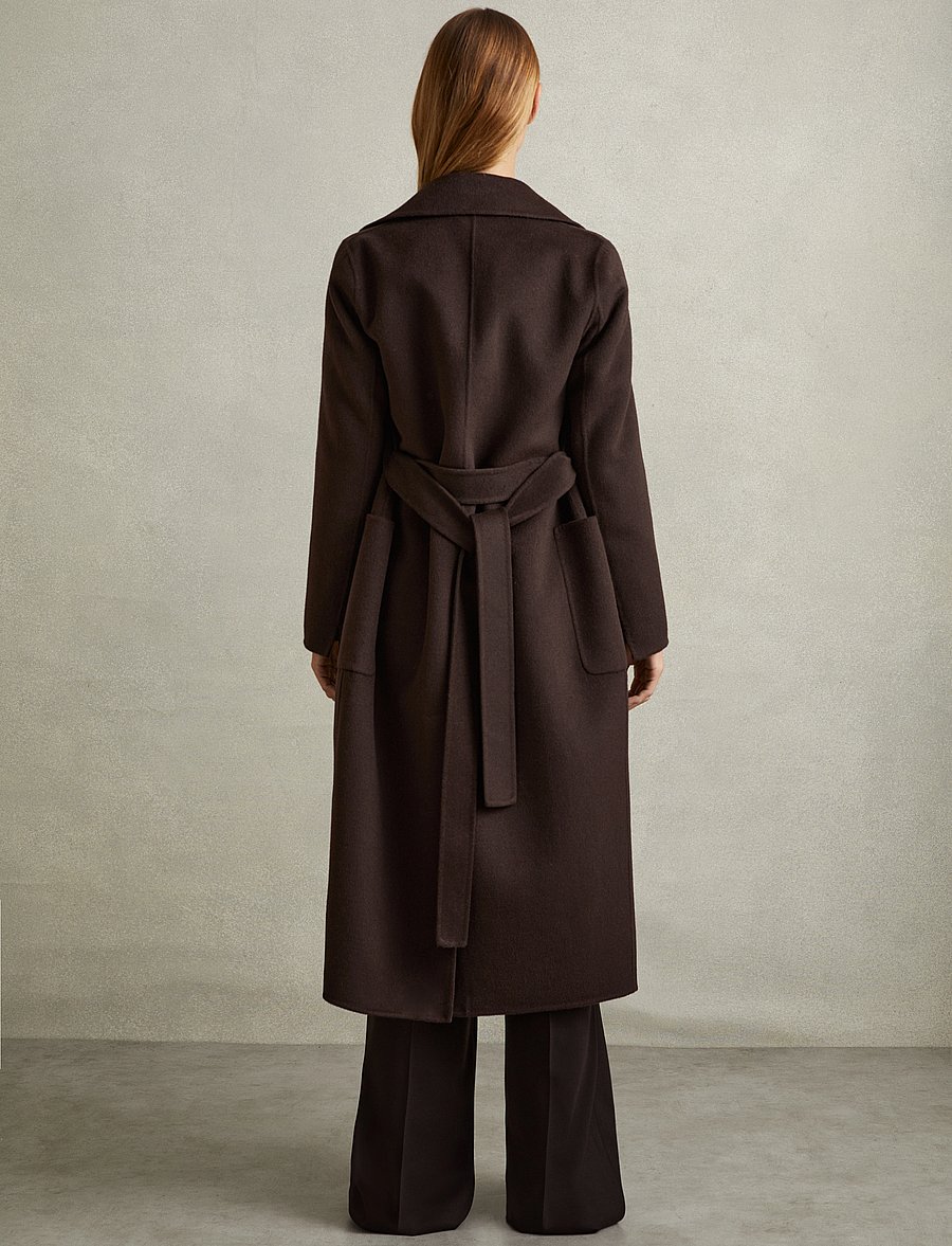 Reiss - LUCIA - uldfrakker - chocolate - 2