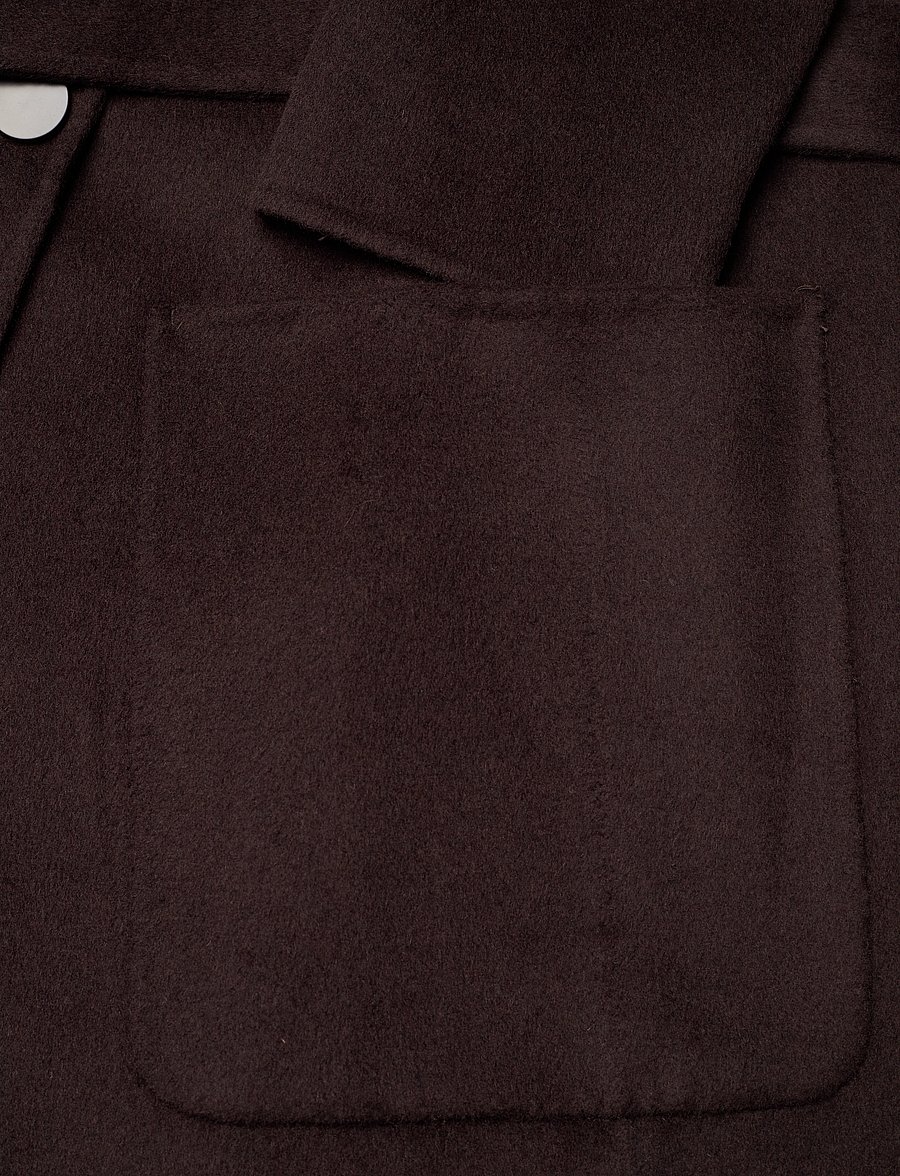 Reiss - LUCIA - uldfrakker - chocolate - 5