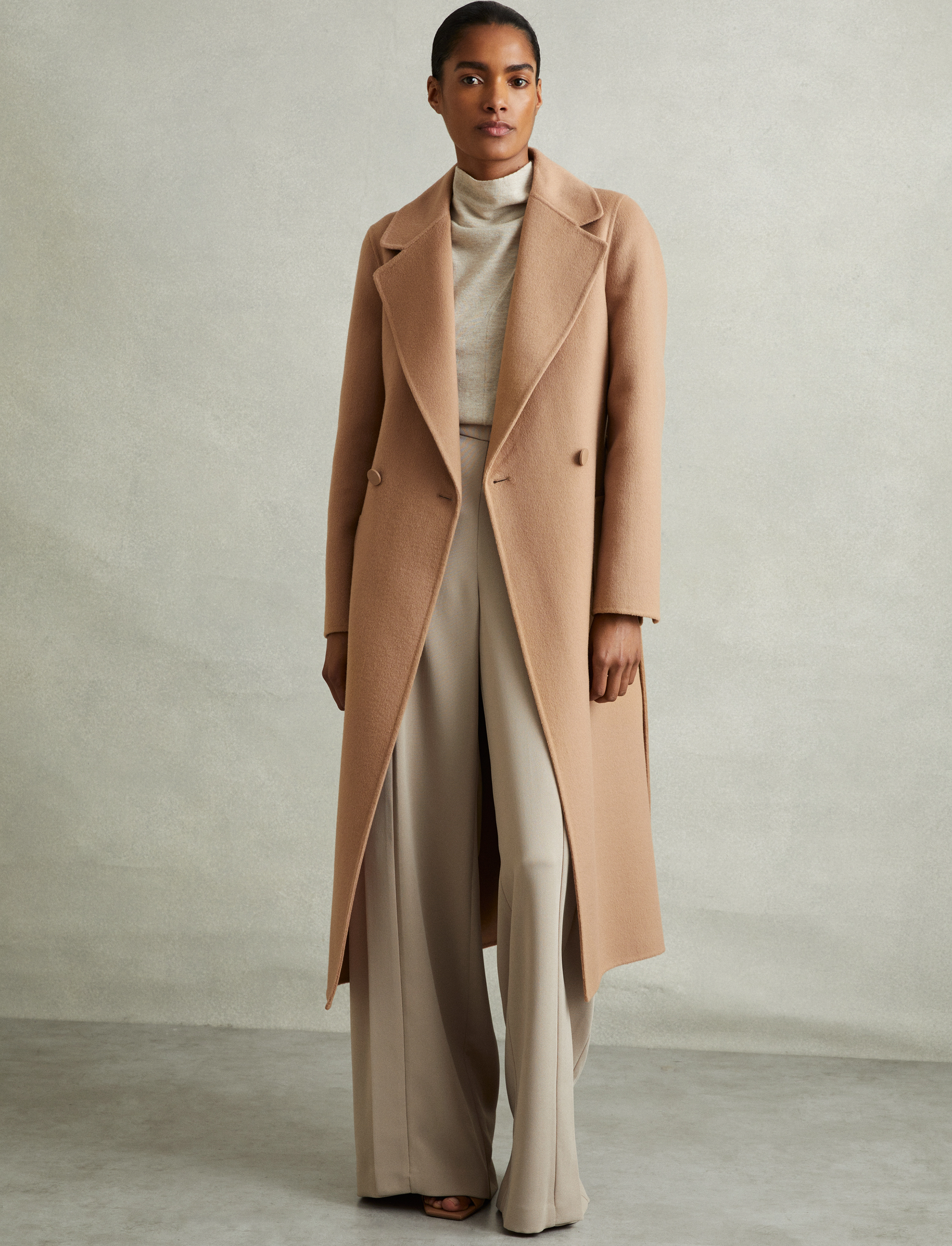 Reiss - LUCIA - ytterkläder - light camel - 4