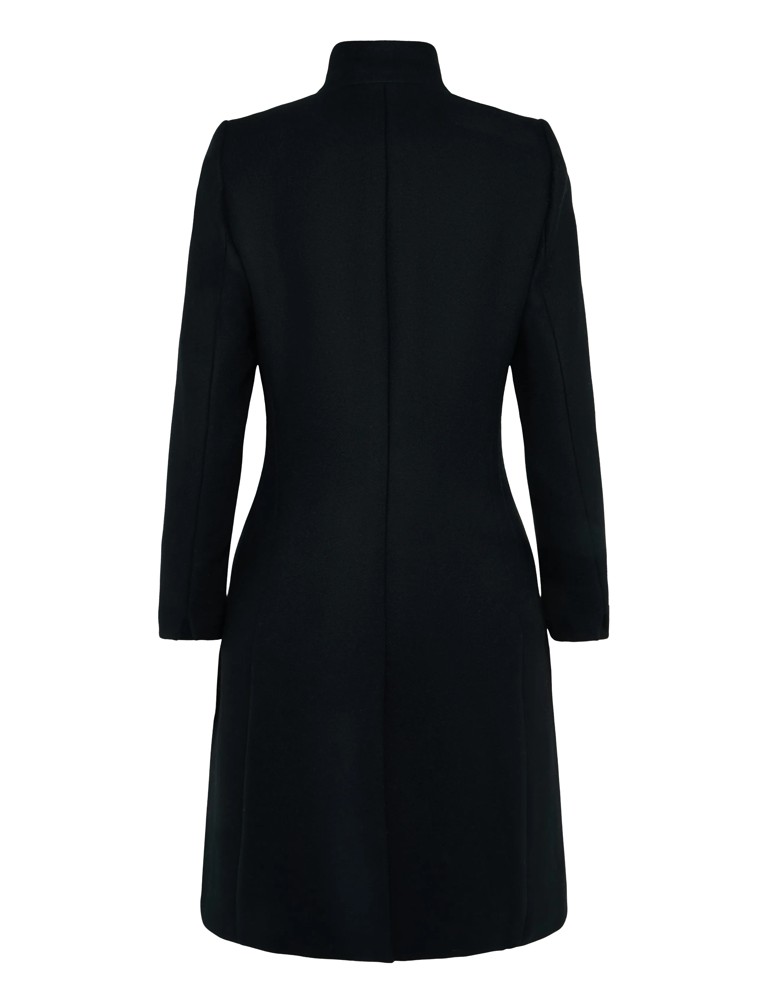 Reiss - MAX WOOL BLEND MID LENGTH COAT - black - 1