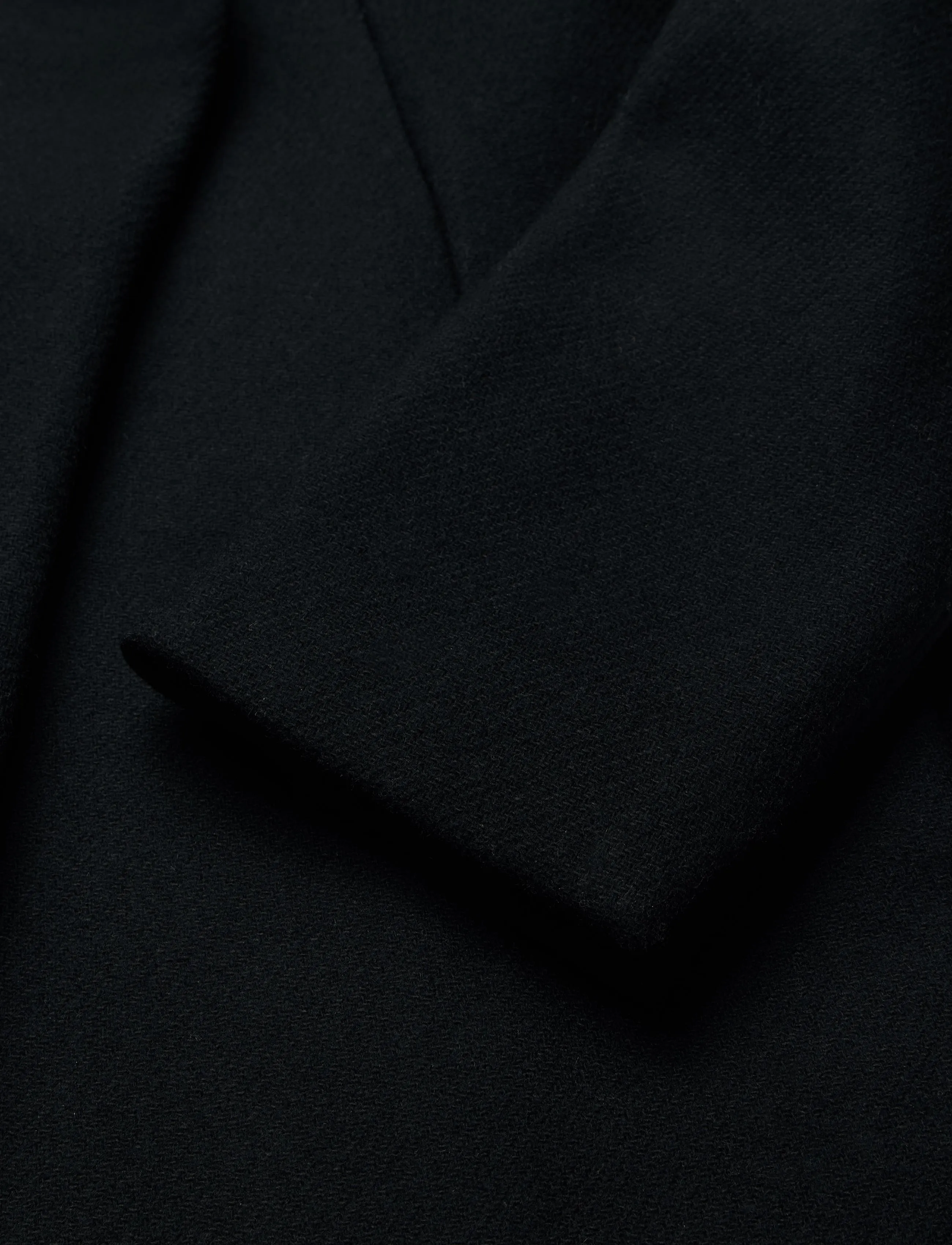 Reiss - MAX WOOL BLEND MID LENGTH COAT - black - 3