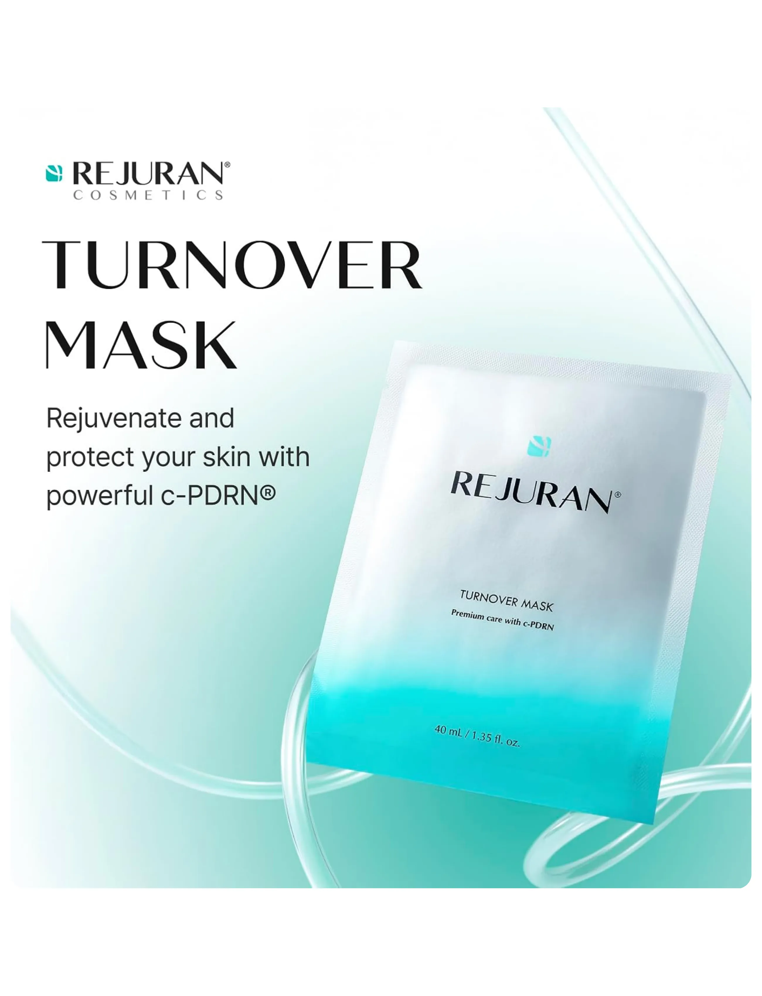 Rejuran - Turnover Mask - sheet masks - clear - 0