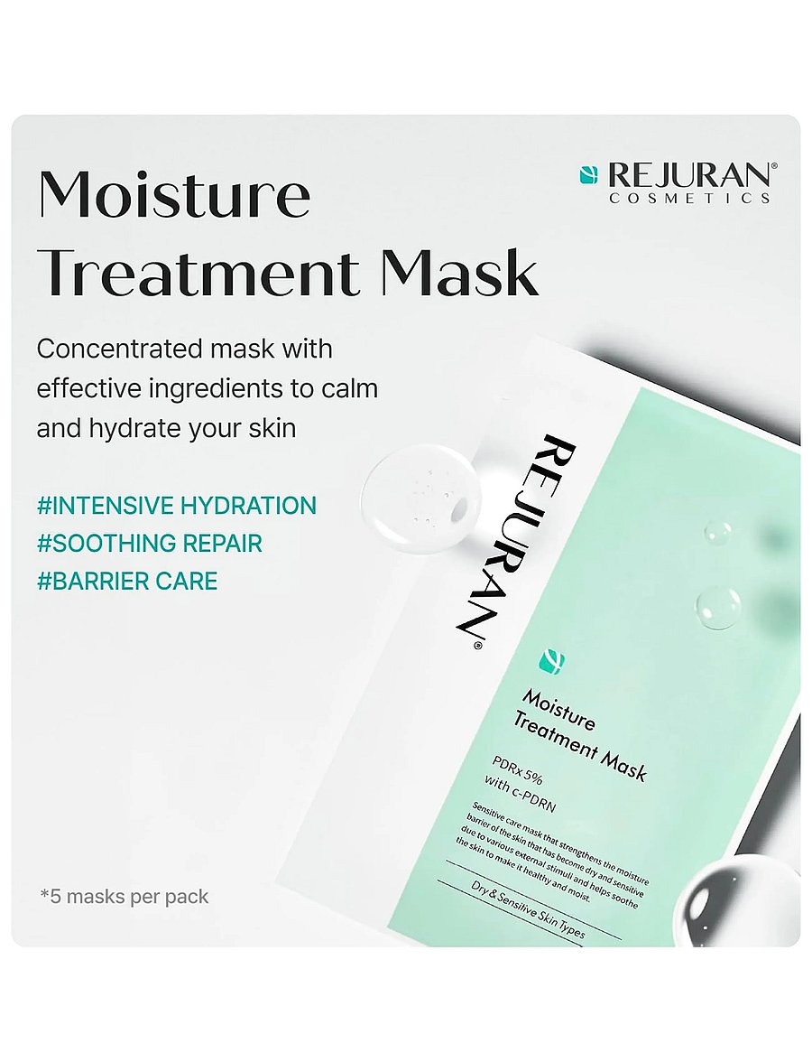 Rejuran - Moisture Treatment Mask - lehtmaskid - clear - 0