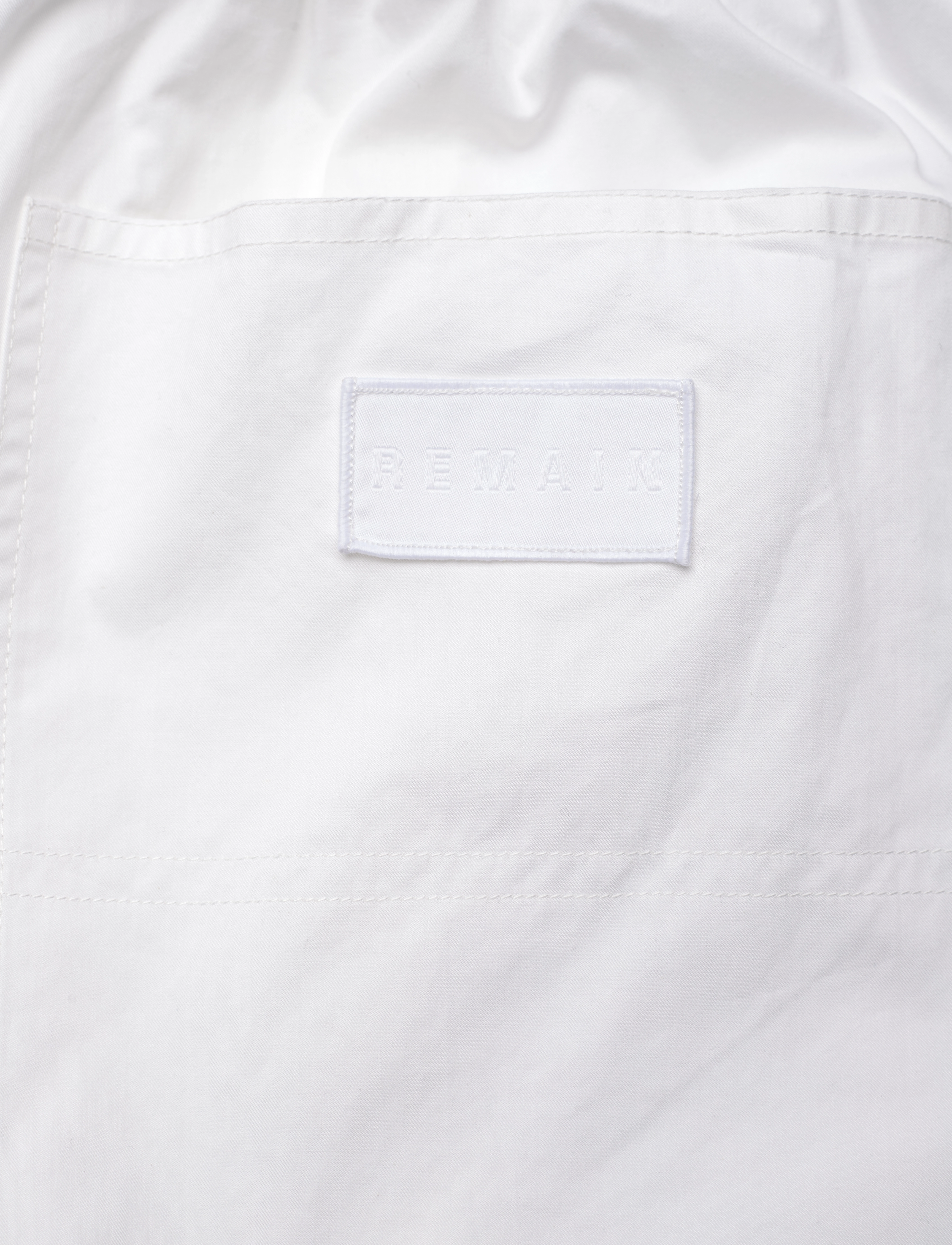 REMAIN Birger Christensen - Cargo Wide Pants - bukser med brede ben - bright white - 3