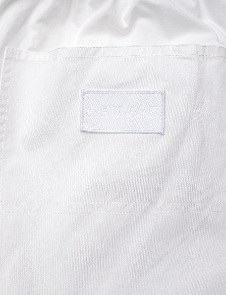 REMAIN Birger Christensen - Cargo Wide Pants - bukser med brede ben - bright white - 3