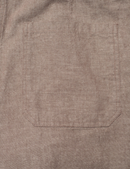REMAIN Birger Christensen - Textured Wide Pants - laia säärega püksid - deep taupe - 4