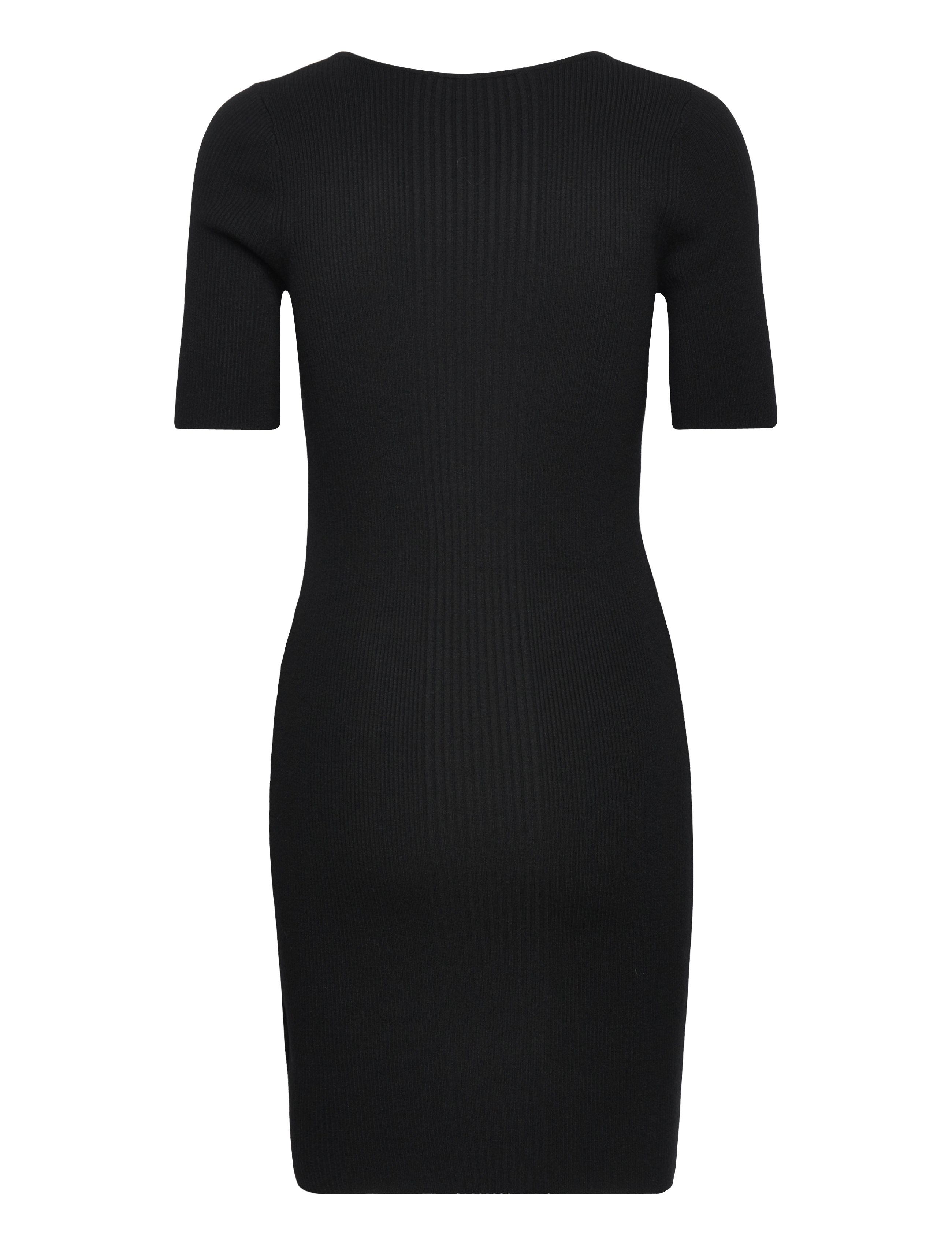 REMAIN Birger Christensen - Knit Mini Dress - stramme kjoler - black - 1