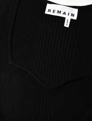 REMAIN Birger Christensen - Knit Mini Dress - stramme kjoler - black - 2