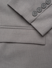 REMAIN Birger Christensen - Overlap Suiting Blazer - vakarėlių drabužiai išparduotuvių kainomis - dark gull gray - 4