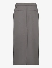 REMAIN Birger Christensen - Long Suiting Skirt - kynähameet - dark gull gray - 1